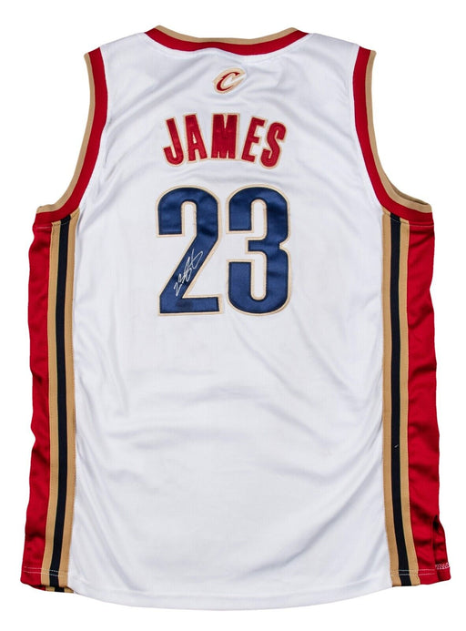 Lebron James #23 Signed Cleveland Cavaliers Adidas Game Model Jersey JSA COA