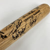 1991 Minnesota Twins World Series Champs Team Signed Baseball Bat JSA COA