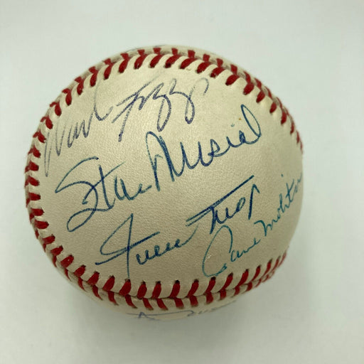 3,000 Hit Club Signed Baseball 15 Sigs Willie Mays Hank Aaron Stan Musial JSA