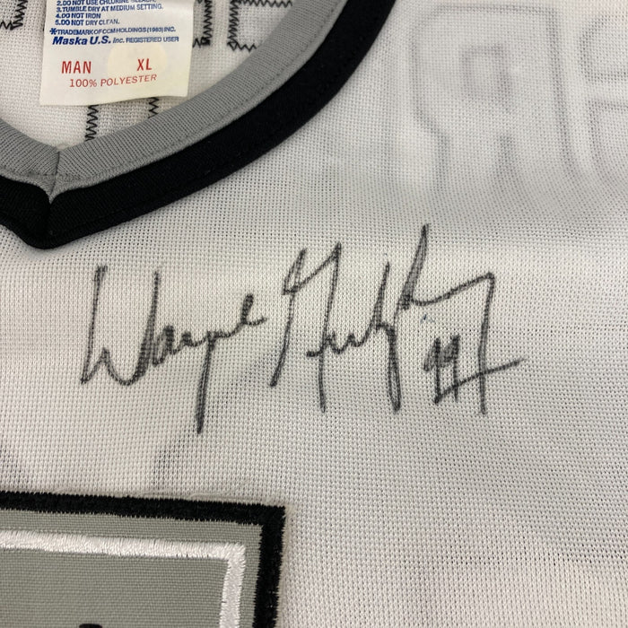 Wayne Gretzky Signed Los Angeles Kings Authentic Game Model CCM Jersey Beckett