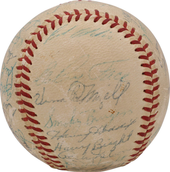 1960 Pittsburgh Pirates World Series Champs Team Signed Baseball PSA DNA COA