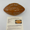 1963 Chicago Bears Super Bowl Champs Team Signed Vintage Football JSA COA