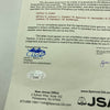 1986 New York Mets World Series Champs Team Signed MLB Baseball JSA COA