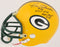 Ray Nitschke "H.O.F. 1978 Super Bowl I & II" Signed Green Bay Packers Helmet PSA