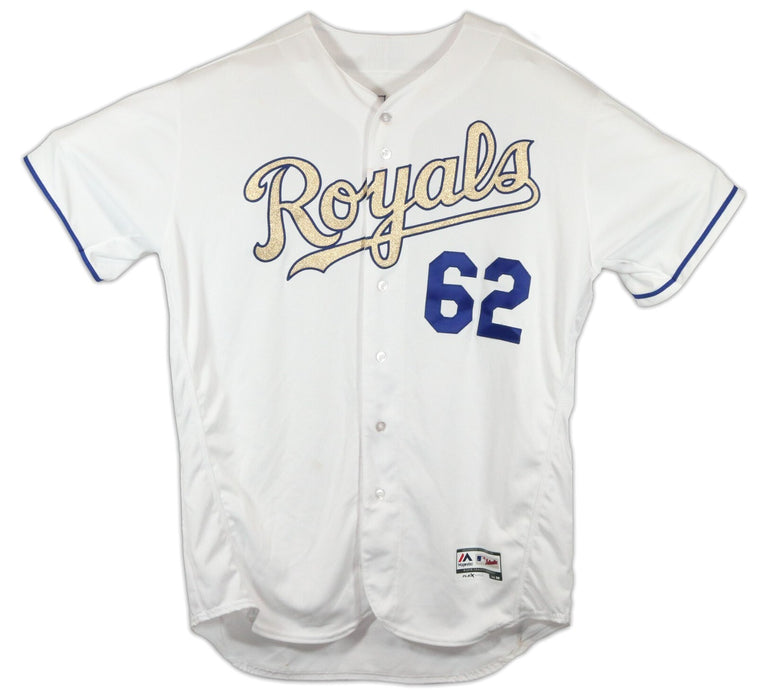 2015 Kansas City Royals World Series Champs Team Signed W.S. Jersey JSA COA