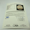 Derek Jeter Signed Official 1996 World Series Game Baseball JSA COA
