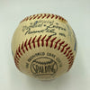 1963 Milwaukee Braves Team Signed National League Baseball JSA COA