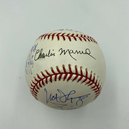 2007 Philadelphia Phillies Team Signed Major League Baseball With JSA COA
