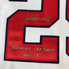 John Smoltz Signed Atlanta Braves 1995 World Series STAT Jersey Tristar COA