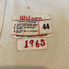 Luis Tiant 1965 Rookie Era Game Used Cleveland Indians Jersey With Henderson COA