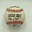 Richie Ashburn 1958 Hits Leader 215 Hits Signed Inscribed Baseball PSA DNA COA