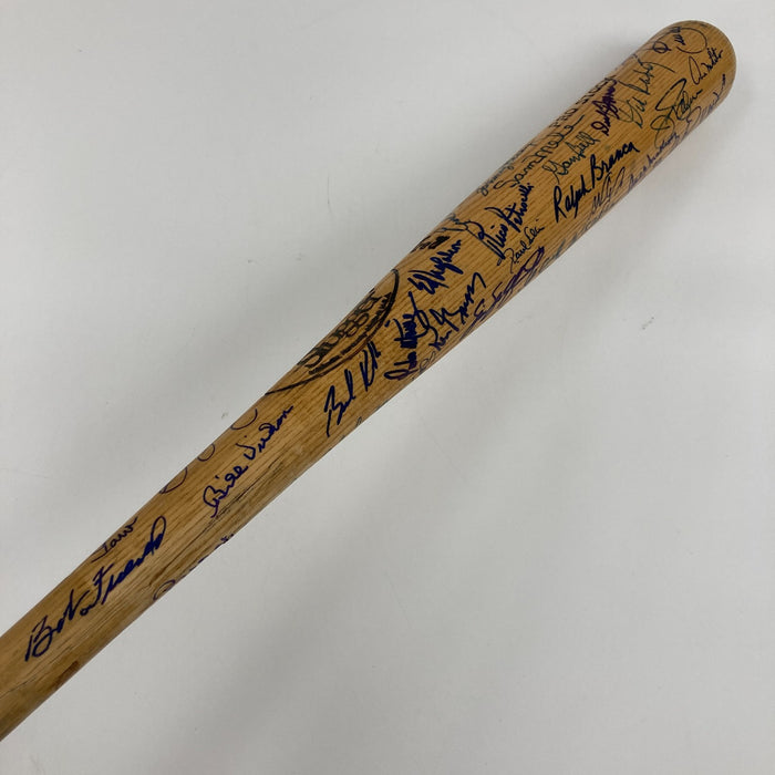 Hall Of Fame Multi Signed Baseball Bat 57 Sigs Kirby Puckett Gary Carter PSA DNA