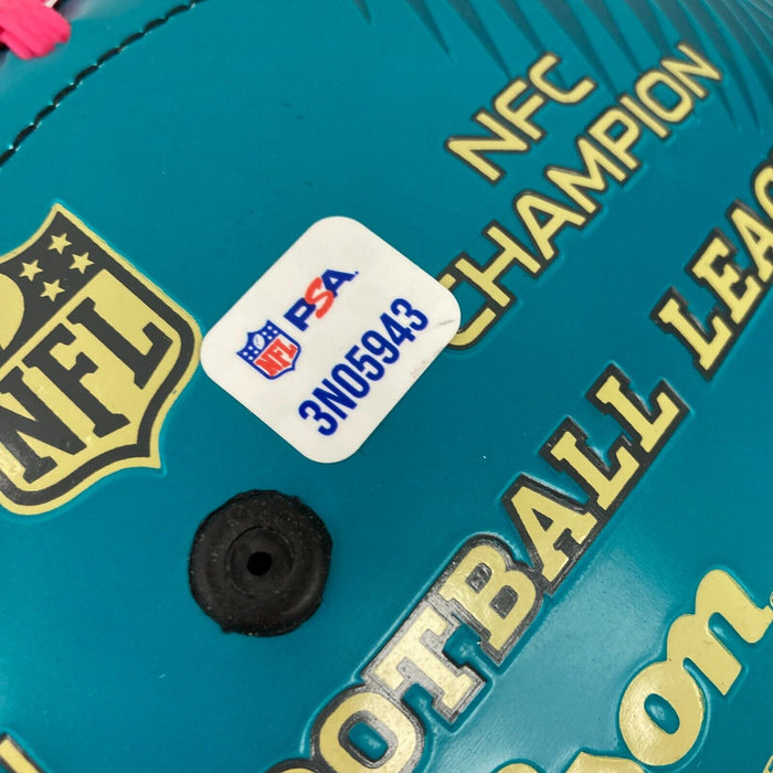 2019 San Francisco 49ers NFC Champs Team Signed Super Bowl LIV Football PSA DNA