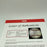 Alex Pompez Willie Mays 1955 Negro League All Star Game Signed Baseball PSA DNA