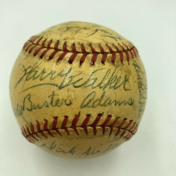 1946 St Louis Cardinals World Series Champs Team Signed Baseball JSA COA