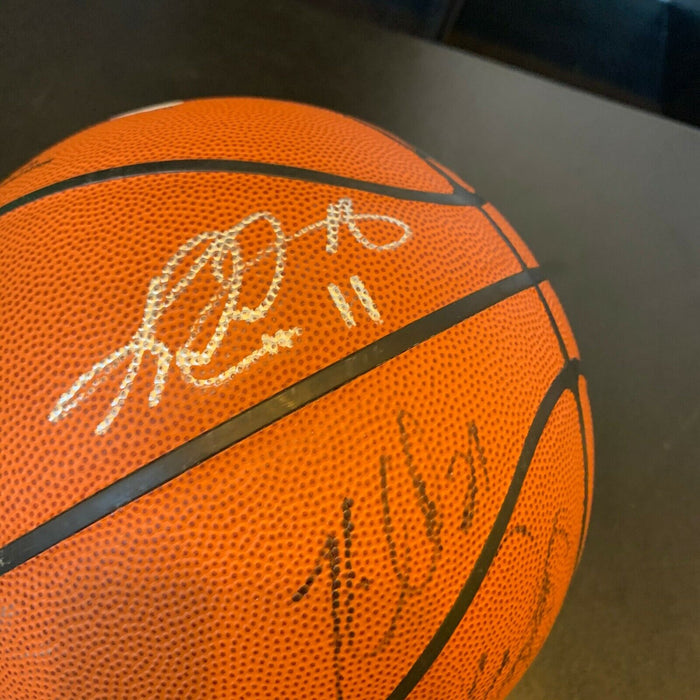 Kobe Bryant 2003-04 Los Angeles Lakers Team Signed NBA Game Basketball JSA COA