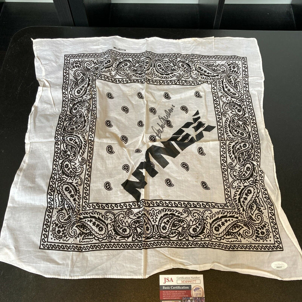 Arlo Guthrie Signed Autographed Handkerchief With JSA COA Country Music Star