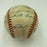 1958 New York Yankees World Series Champs Team Signed Baseball PSA DNA COA