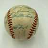 1958 New York Yankees World Series Champs Team Signed Baseball PSA DNA COA