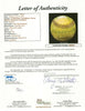 Joe Mccarthy Sweet Spot Signed Baseball With Ted Williams JSA COA