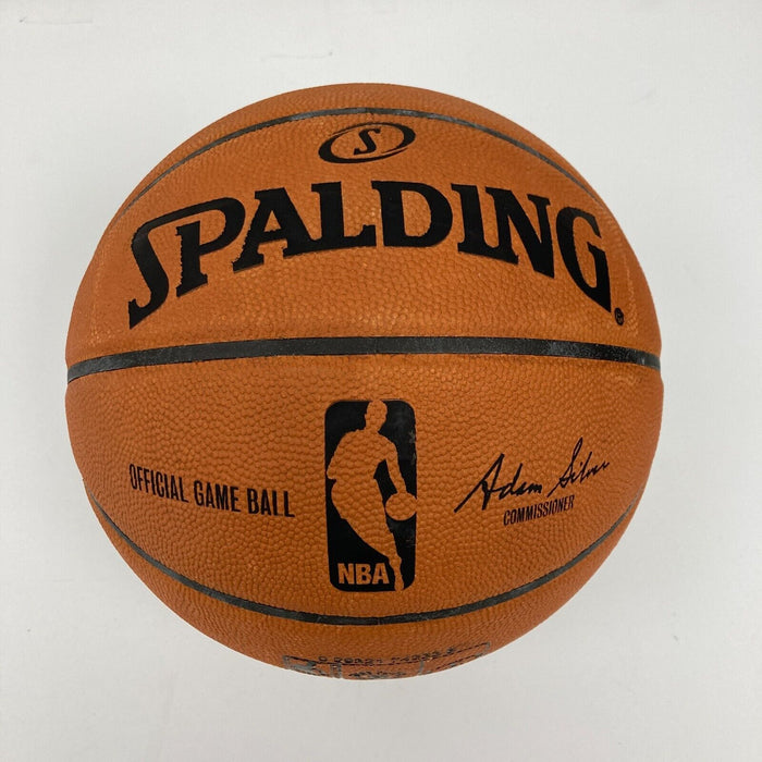 Michael Jordan Signed Spalding Official NBA Game Basketball UDA Upper Deck COA