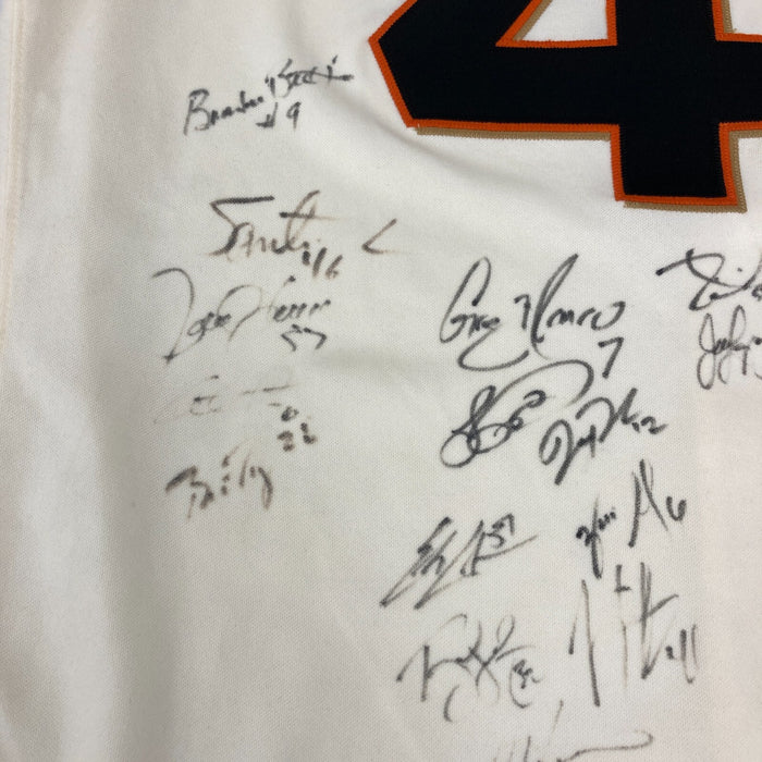 2014 San Francisco Giants World Series Champs Team Signed Jersey PSA DNA COA
