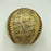 Honus Wagner Sweet Spot Signed Vintage 1940's Baseball Beckett COA
