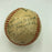 1952 World Series Game Used Baseball Signed By Attendees & Umpires JSA COA