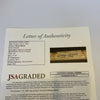 Stunning Mickey Mantle "Triple Crown 1956" Signed Baseball Bat JSA Graded MINT 9