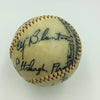 Magnificent Oklahoma Natives Stars Signed Baseball Carl Hubbell 6 Sigs JSA COA