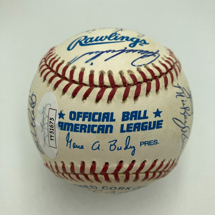 1978 Yankees World Series Champs Team Signed Baseball JSA COA