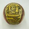 Gabby Hartnett Signed Hand Painted George Sosnak Folk Art Baseball