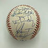 1978 Yankees World Series Champs Team Signed Baseball JSA COA