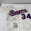 Nolan Ryan Signed Authentic 1989 Texas Rangers Game Model Rawlings Jersey JSA