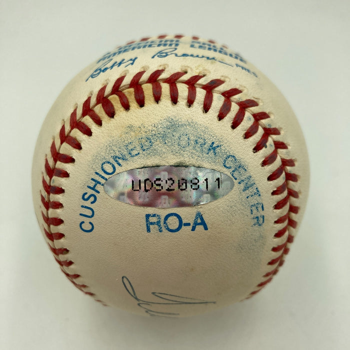 Mickey Mantle Ted Williams Carl Yastrzemski Triple Crown Signed Baseball UDA COA