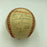 Roger Clemens 1983 Texas Longhorns Team Signed NCAA World Series Baseball JSA