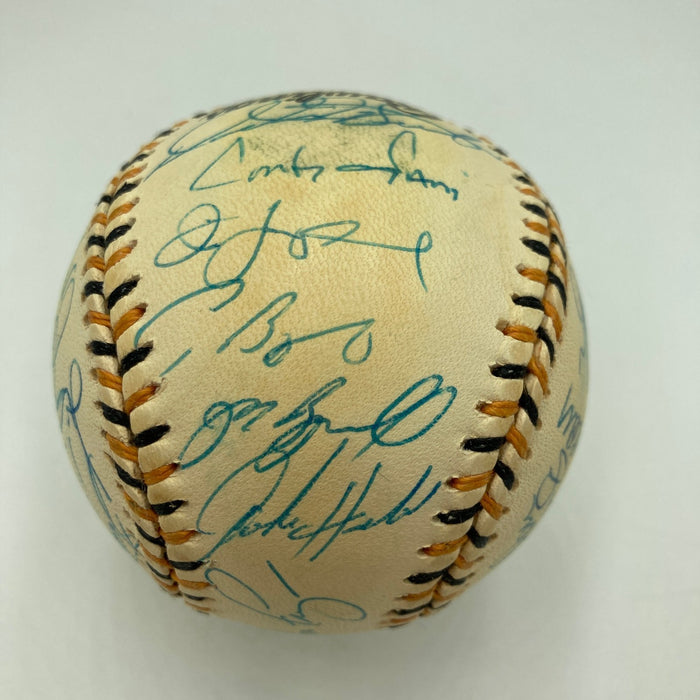 1994 All Star Game National League Team Signed Baseball Barry Bonds PSA DNA COA