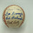 1951 Chicago Cubs Team Signed National League Warren Giles Baseball