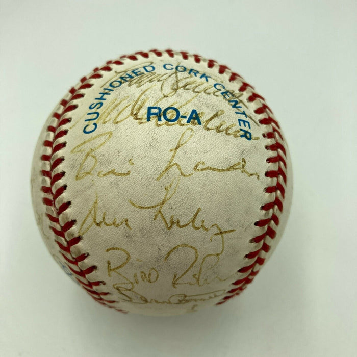 1967 Boston Red Sox AL Champs Team Signed American League Baseball PSA DNA & JSA