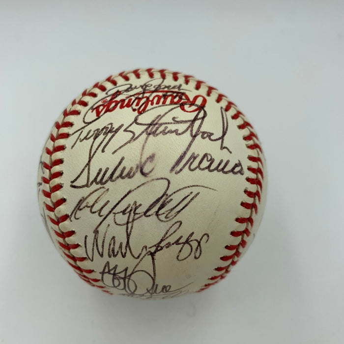 1989 All Star Game Signed Baseball Kirby Puckett Cal Ripken Nolan Ryan JSA COA