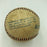 George Stovall & Gus Fisher Signed 1911 American League Baseball Indians Beckett