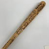 Willie Mays Hank Aaron Negro League Legends Signed Baseball Bat 65 Sigs JSA