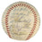 1957 Milwaukee Braves World Series Champs Team Signed Baseball JSA COA