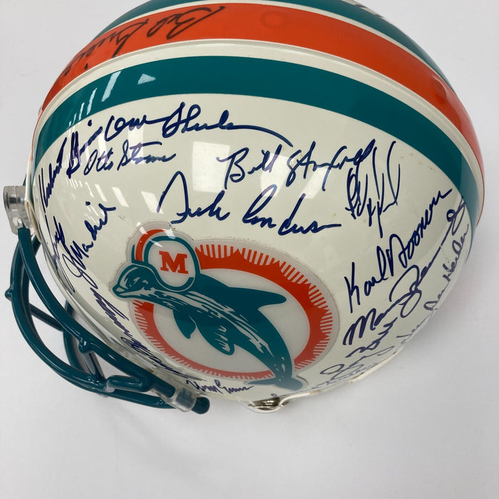 1972 Miami Dolphins Super Bowl Champs Team Signed Authentic Helmet JSA COA