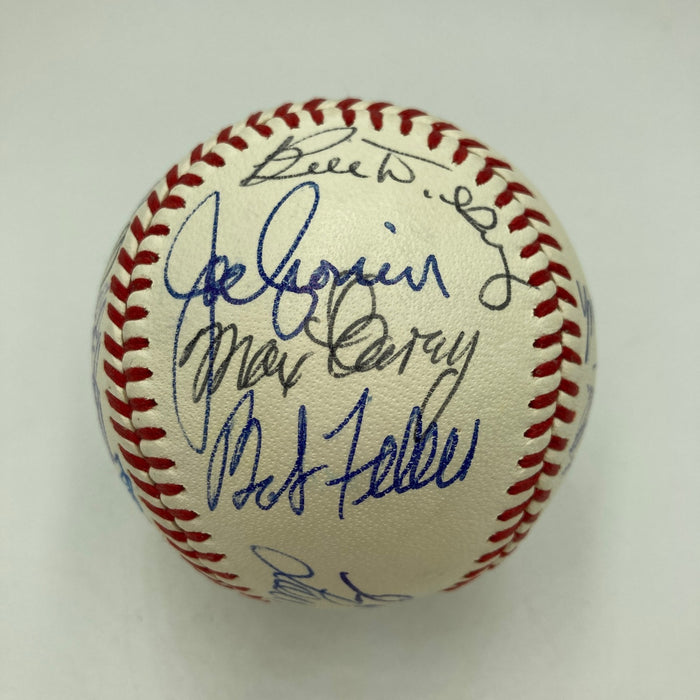 Stunning 1960's Hall Of Fame Multi Signed Baseball 22 Sigs PSA & Beckett COA
