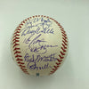 2002 New York Yankees Derek Jeter Mariano Rivera Team Signed Baseball PSA/DNA