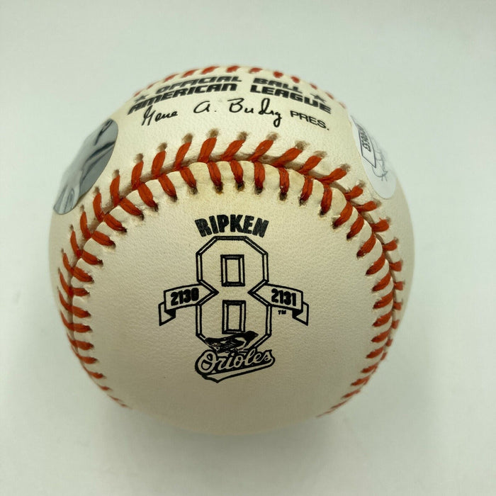 Cal Ripken Jr. Signed Official 2131 Game Streak Baseball With JSA COA
