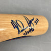 Beautiful 300 Win Club Signed Baseball Bat With Inscriptions Beckett COA