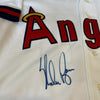 Nolan Ryan Signed Authentic 1980's Rawling California Angels Jersey JSA COA