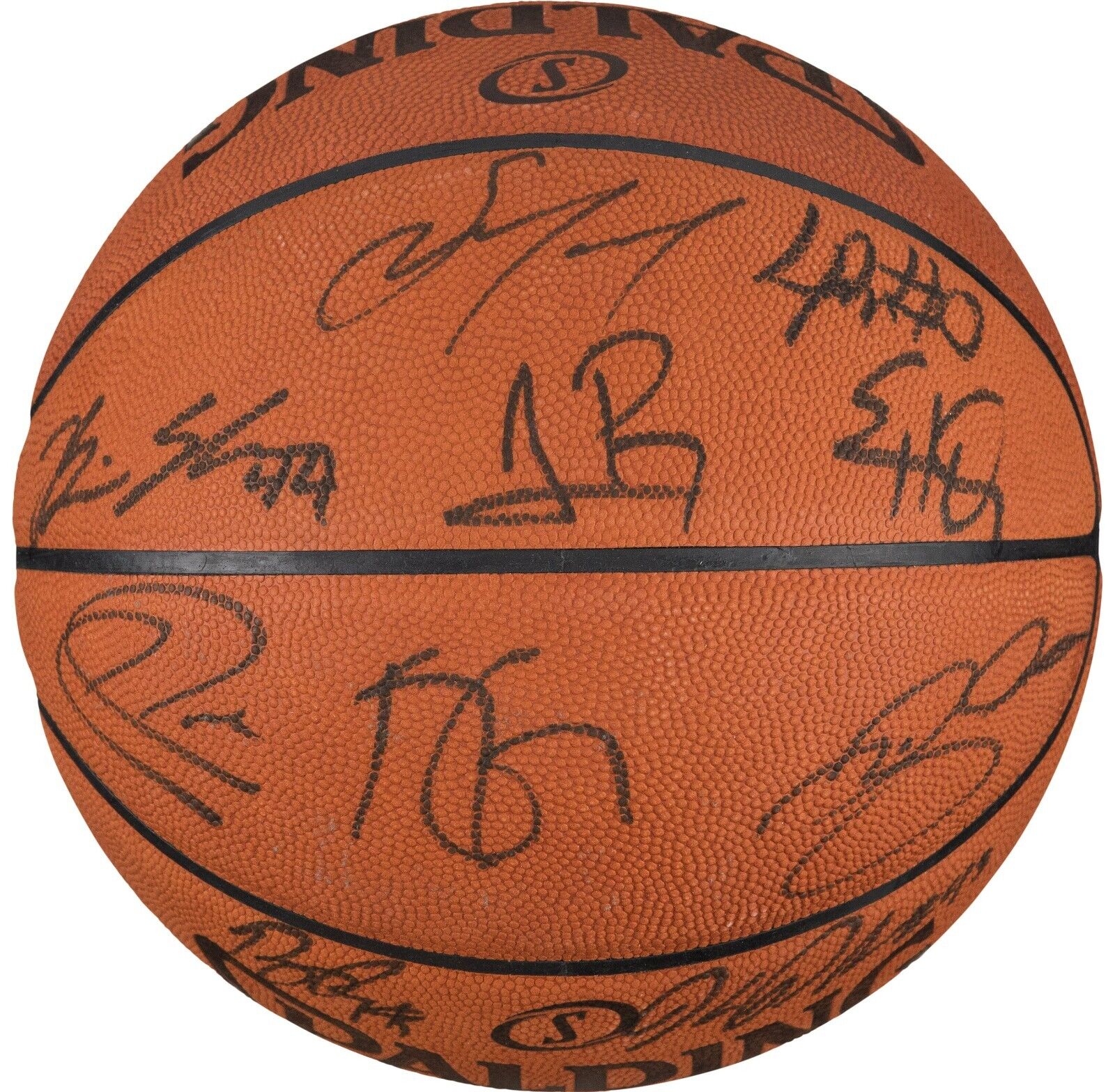 2007-08 Boston Celtics NBA Champs Team Signed Basketball UDA Upper Deck COA RARE